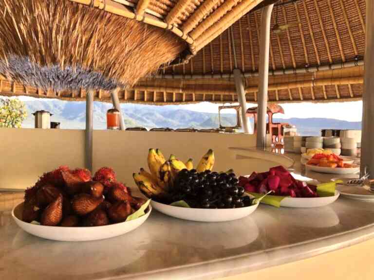 Food in restaurant